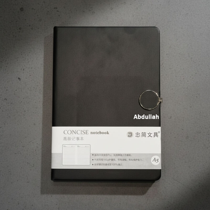 CUSTOMIZED PREMIUM A5 CONCISE NOTEBOOK