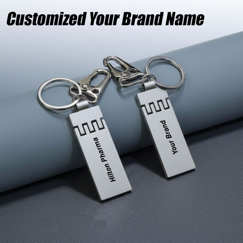 PERSONALIZED CUSTOM METAL KEYCHAIN