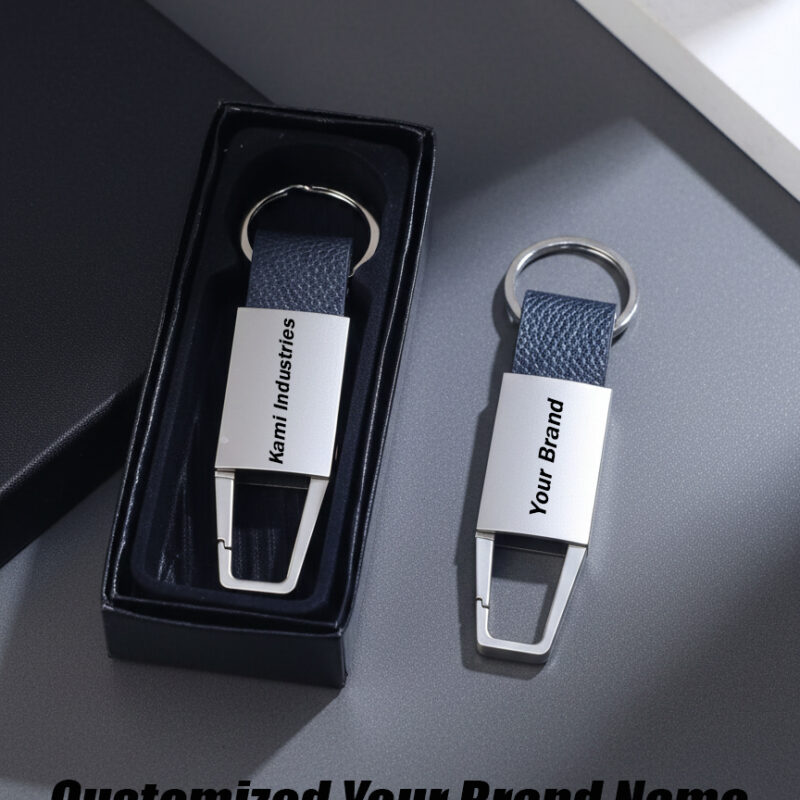 CUSTOMIZED ENGRAVED METAL KEYCHAIN