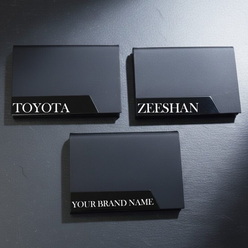 CUSTOMIZED METAL CARD HOLDER
