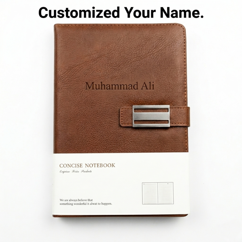 PREMIUM CUSTOMIZED LEATHER NOTEBOOK