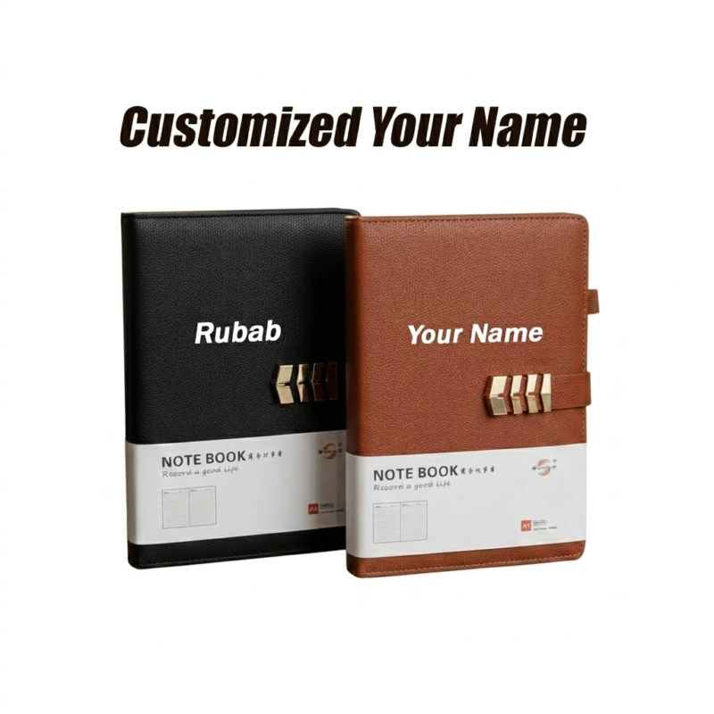 PREMIUM CUSTOMIZED NAME NOTEBOOK