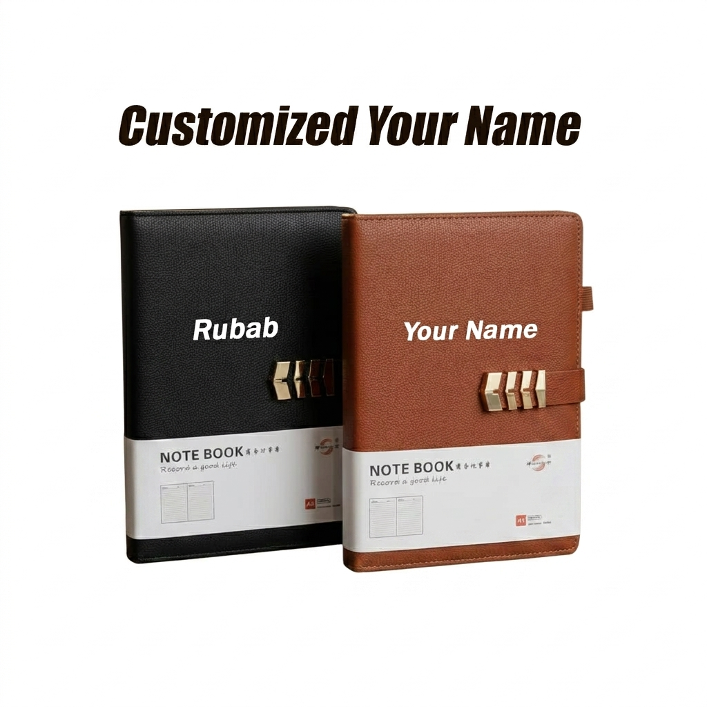 PREMIUM CUSTOMIZED NAME NOTEBOOK