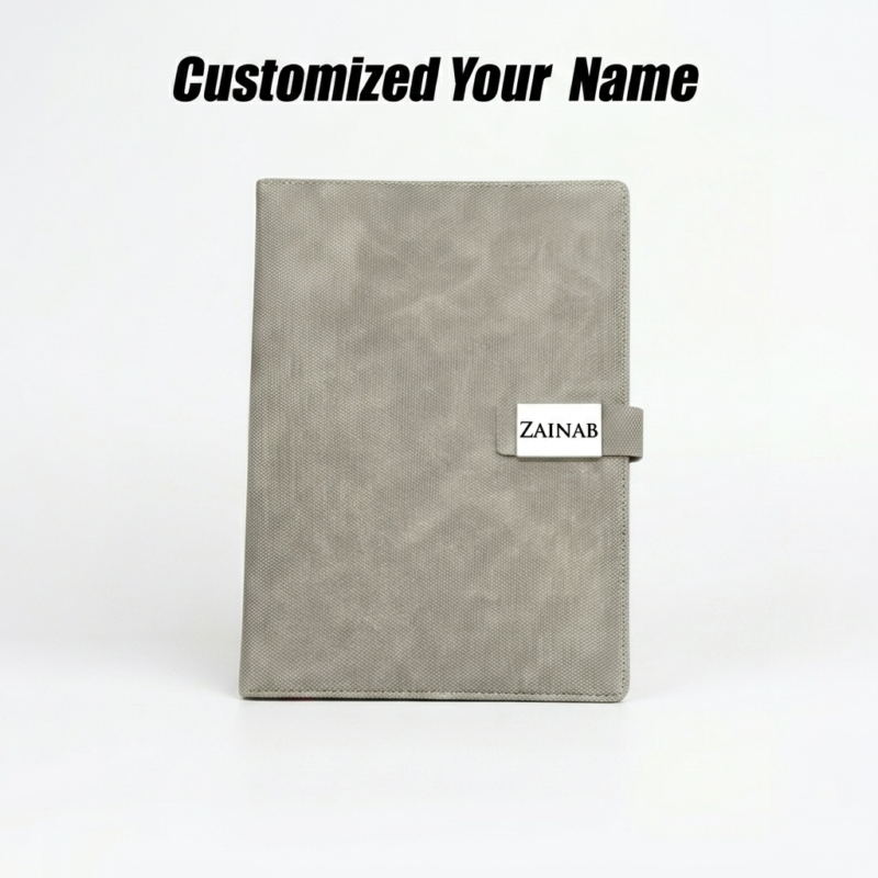 CUSTOMIZED LEATHER NOTEBOOK