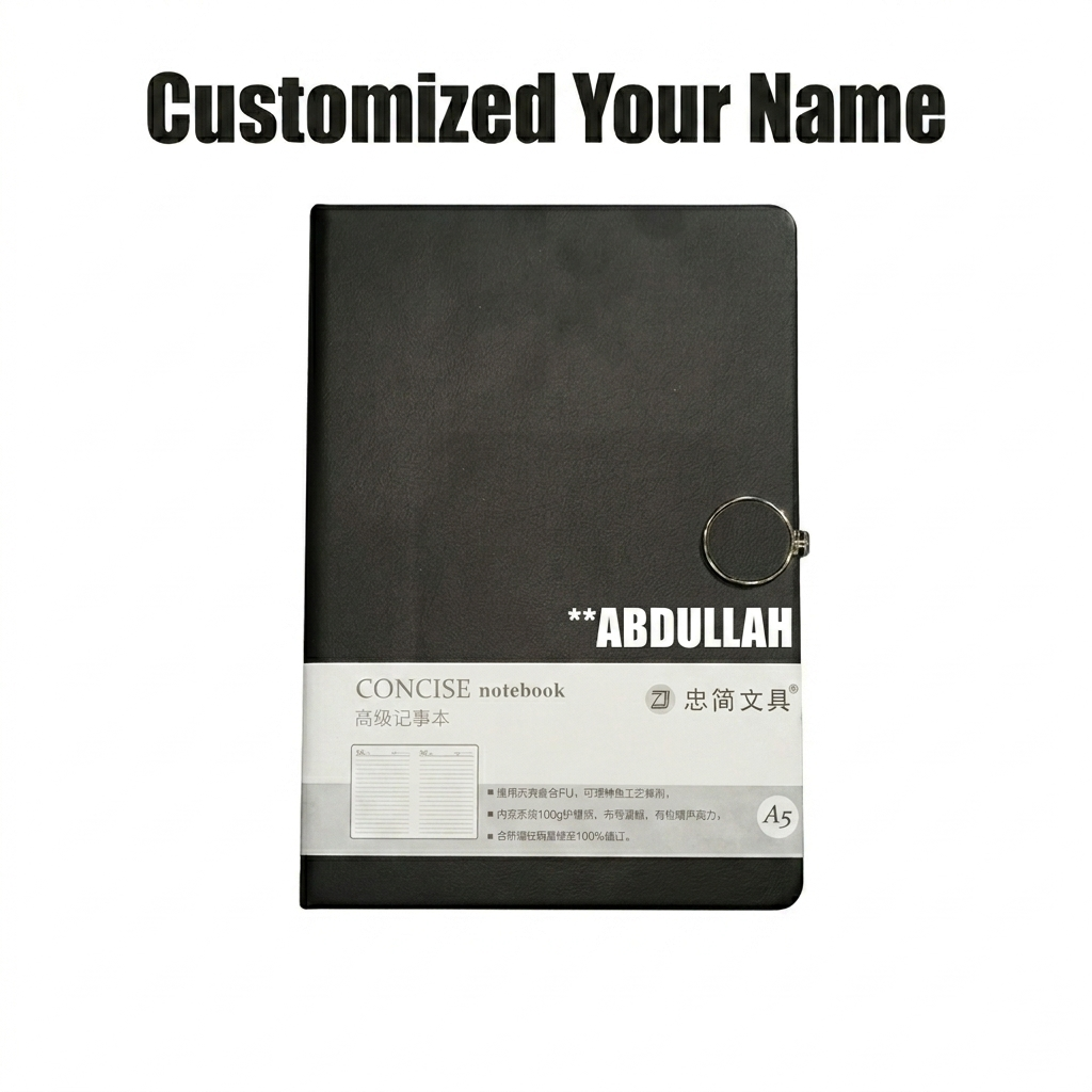 CUSTOMIZED PREMIUM A5 CONCISE NOTEBOOK