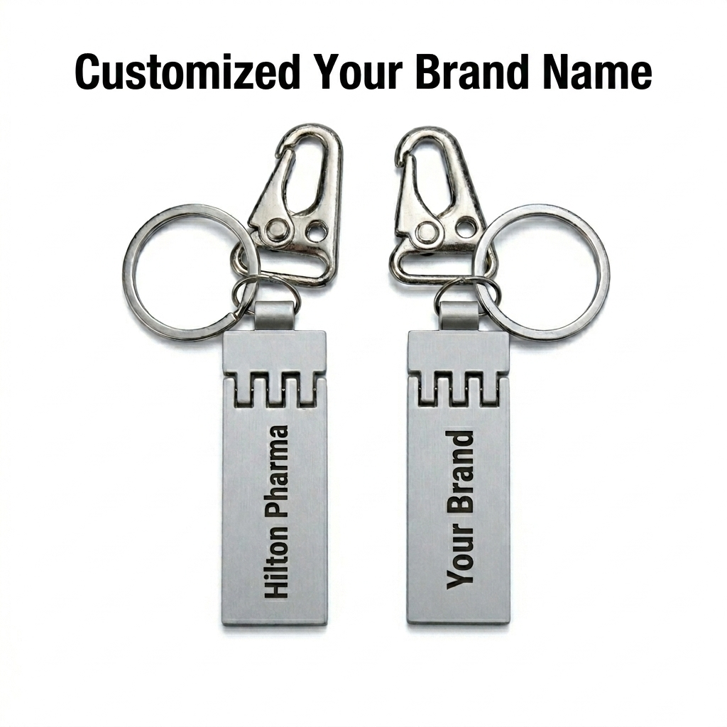 Signature Metal Keychain