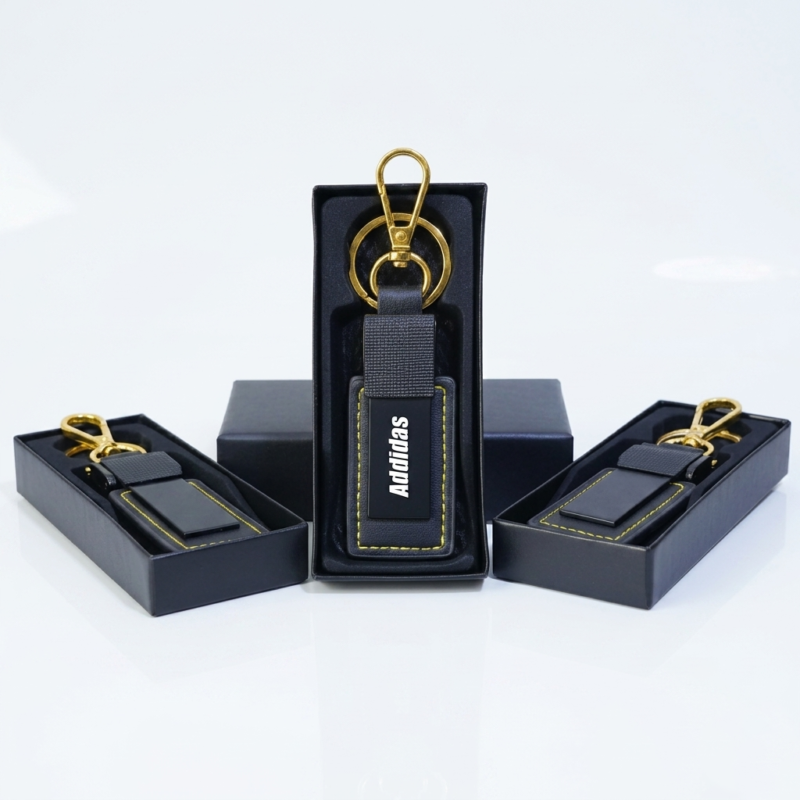 Prime Leather Keychain