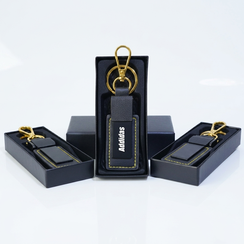 Prime Leather Keychain