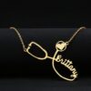 Customized Golden Name Necklace
