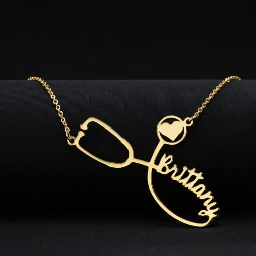 Customized Golden Name Necklace