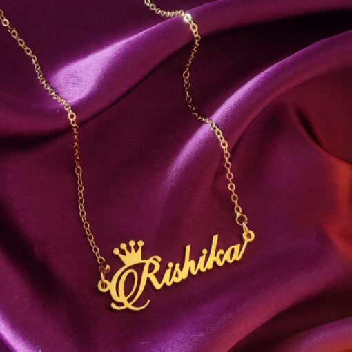 Customize Gold Name Necklace