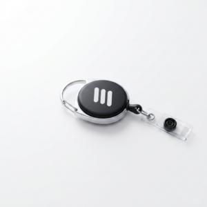 Premium Retractable Badge Reel – Personalized With Premium Name Engraving