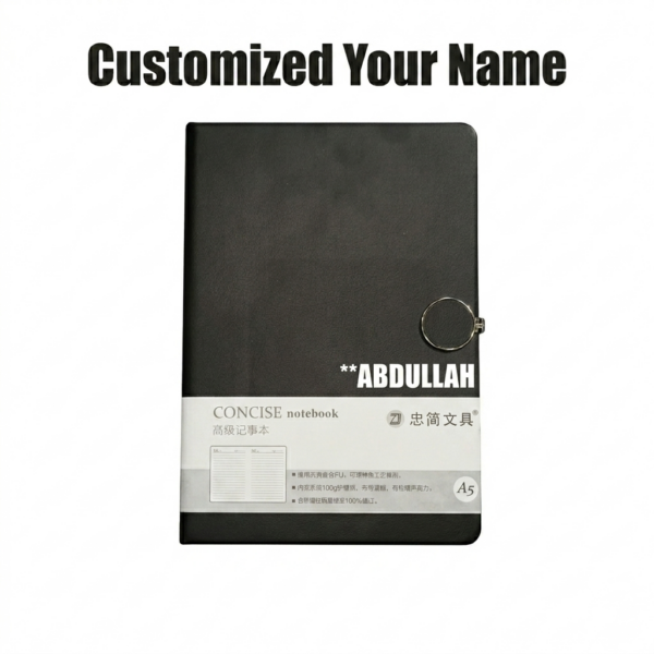 Customized Premium A5 Concise Notebook