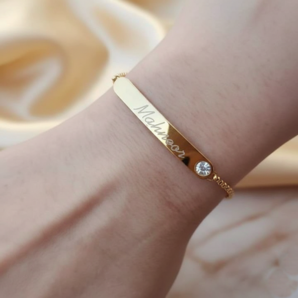 Customized Gold Bracelet