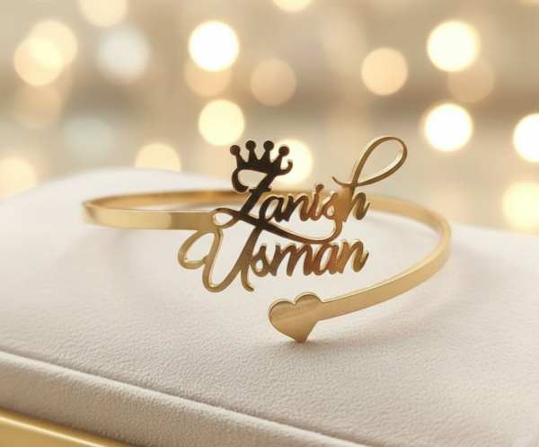 Customized Premium Gold Name Bracelet