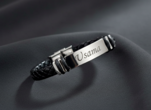 CUSTOMIZED NAME LEATHER BRACELET