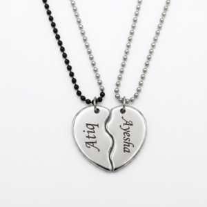 Necklace Customized Heart-Split Couple Necklace