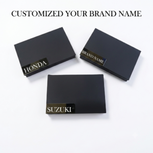 Premium Customizable Metal-Label Card Holder
