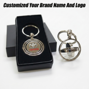 Metaluxe Rotating Keychain