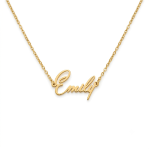 Customize Gold Name Necklace