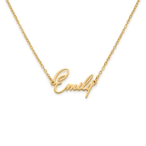 Customize Gold Name Necklace
