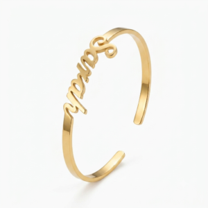 Customized Gold Name Bracelet