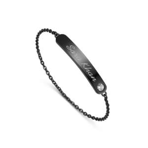 Customized Premium Black Bracelet