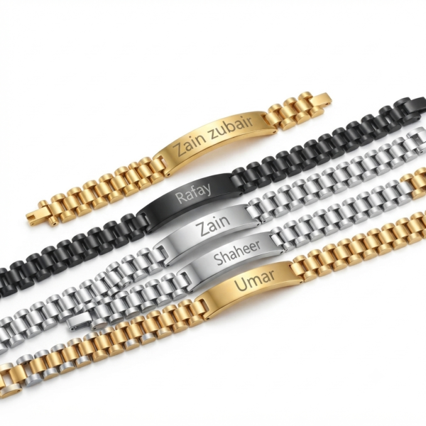 Customize Rolex Name Bracelets
