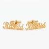 Customized Gold-Plated Cufflinks