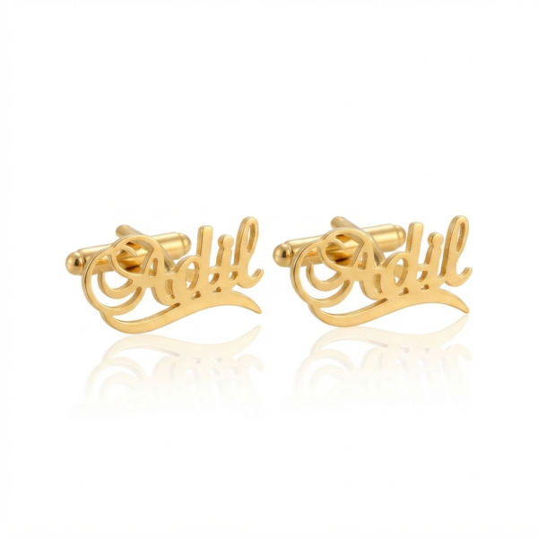 cufflink (9) Customize Name Cufflinks