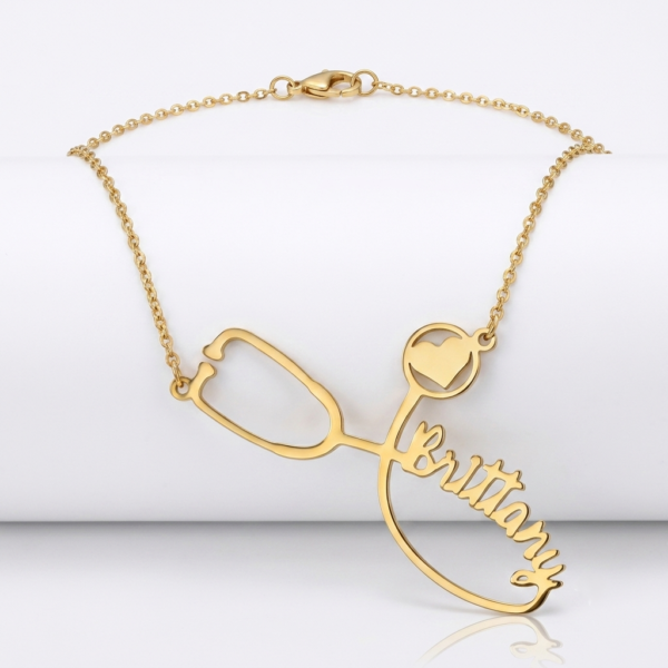 Customized Golden Name Necklace